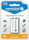 everActive Professional Baterie Reîncărcabilă 9V Li-ion 500mAh 1buc