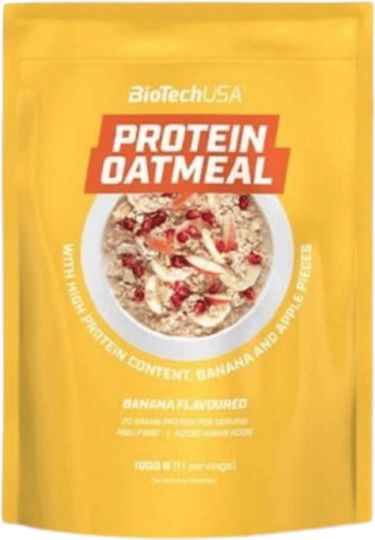 Biotech USA Müsli Hafer Protein Oatmeal Apfel-Banane 1000gr