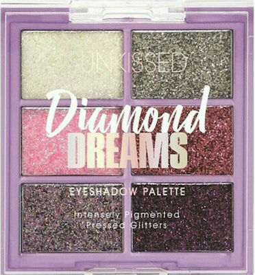 Sunkissed Glitter Eyeshadow Palette Eye Shadow Palette in Solid Form 6.6gr