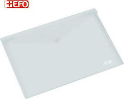 +Efo Folder Transparent with Button for Paper A4