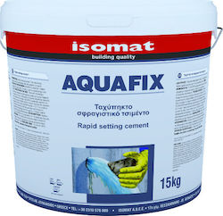 Isomat Aquafix Бързосъхнещ силикон за бетон (сив) 15кг