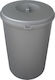 Viomes Plastic Waste Bin 60lt Gray