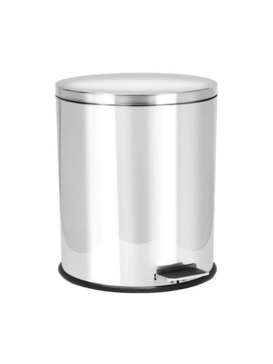 Next Waste Bin Waste made of Stainless Steel with Pedal Silver 12lt 1pcs