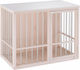Ferplast Dog Fort Hundehaus Hölzernes Innenbereich Rosa 100.5x59x82.5cm