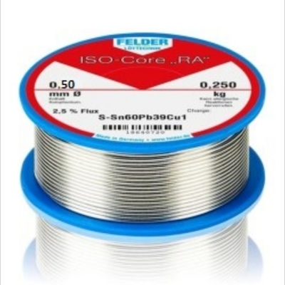 Felder RA S-Sn60Pb40 18600520 Solder WIres 0.5mm 250gr