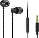 Aiwa ESTM 50BK In-ear Handsfree με Βύσμα 3.5mm Μαύρο