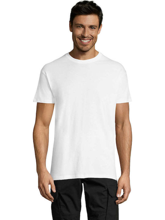 Sol's Regent Men's Short Sleeve Promotional T-Shirt White