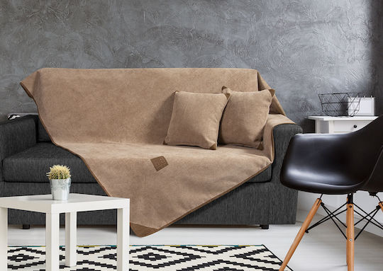 Beauty Home Ριχτάρι Τετραθέσιου Καναπέ Βελουτέ 180x350εκ. Velour Land
