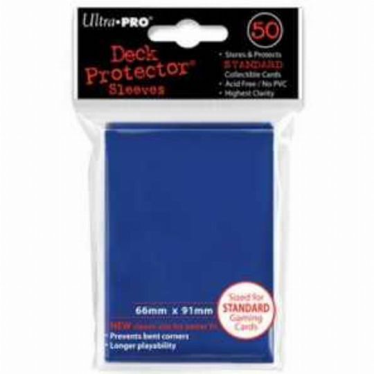 Ultra Pro Deck Protector Card Sleeves Standard Size 50τμχ Pacific Blue