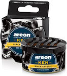 Areon Car Air Freshener Can Console/Dashboard Ken Black Crystal 35gr