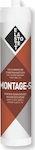 Elastotet Montage S Montage Glue Transparent 280ml 43440