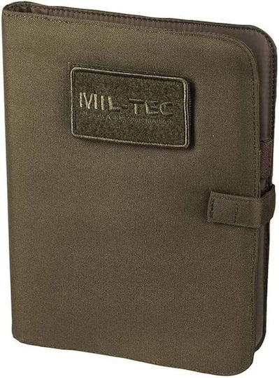 Mil-Tec Notebook A5 Ruled with Pen Holder Green