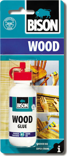 Bison D2 Paste Wood Glue White 75ml 6310176