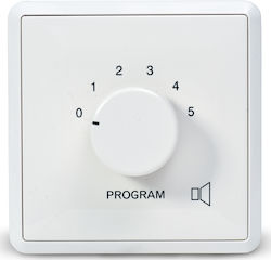 Metro EV 350D Steckdose Volumen-Regler und Relais in Weiß Farbe 870099