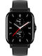 Amazfit GTS 2 Aluminium 43mm Αδιάβροχο Smartwatch με Παλμογράφο (Midnight Black)