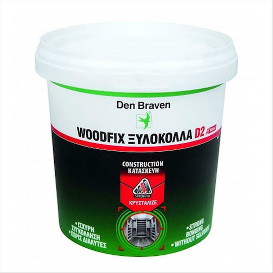 Bostik Den Braven D2 Wood Glue Transparent 1kg 00703