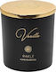 Espiel Scented Candle Jar with Scent Vanilla Black / Gold 140gr 1pcs