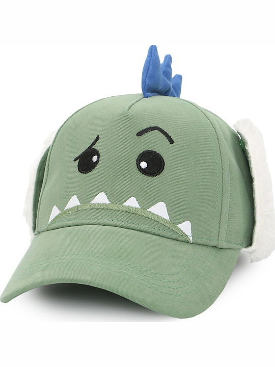Flapjackkids Kids' Hat Jockey Fabric Khaki