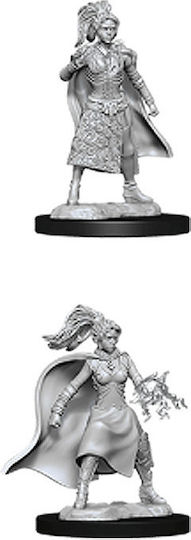 WizKids Dungeons & Dragons Nolzur's Marvelous Miniatures Unpainted Figures : Human Sorcerer Female - Wave 10 2τμχ 2τμχ
