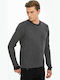 Ltb Ziyewa Herren Langarm-Pullover Dark Grey