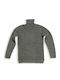 Gabba Men's Long Sleeve Sweater Turtleneck Dk. Grey Mel