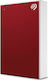 Seagate One Touch 2020 USB 3.2 Εξωτερικός HDD 4TB 2.5" Κόκκινο