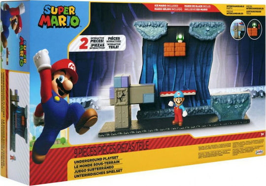 Jakks Pacific Nintendoスーパーマリオデラックス Jakks Pacific Super Mario Deluxe Set De Joacă Subteran Pentru