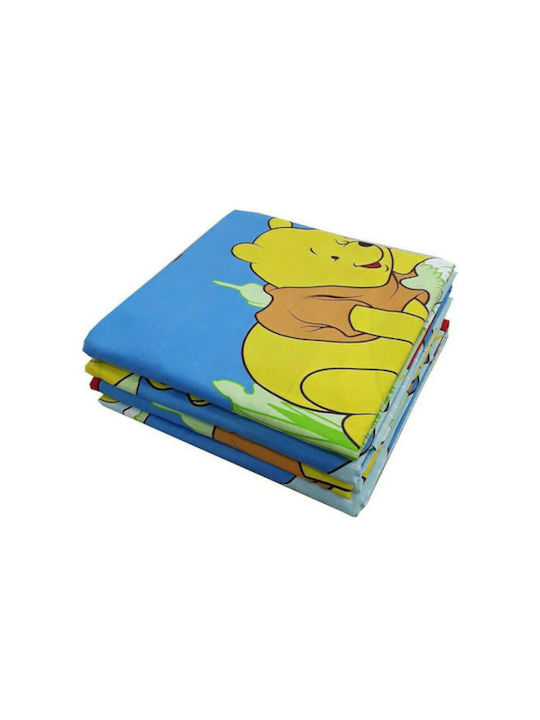 Beboulino Βρεφική Παπλωματοθήκη Winnie the Pooh Πολύχρωμη 110x150εκ.