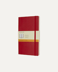 Moleskine Klassische Kollektion Geregelt A5 Rote