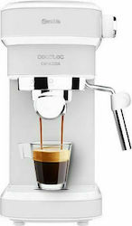 Cecotec Cafelizzia 790 Μηχανή Espresso 1350W Πίεσης 20bar Λευκή