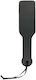 Easytoys Pu Leather Paddle Paddle σε Μαύρο Χρώμα