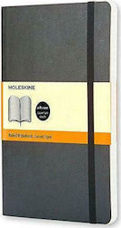 Moleskine Notebook Ruled with Elastic Black QP616EN