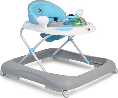 Cangaroo Sharky Baby Walker with Music for 6+ Months Blue