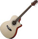 Crafter Semi-acustic Chitară HTC-24EQ Chitare acustice cu decupaj Natural