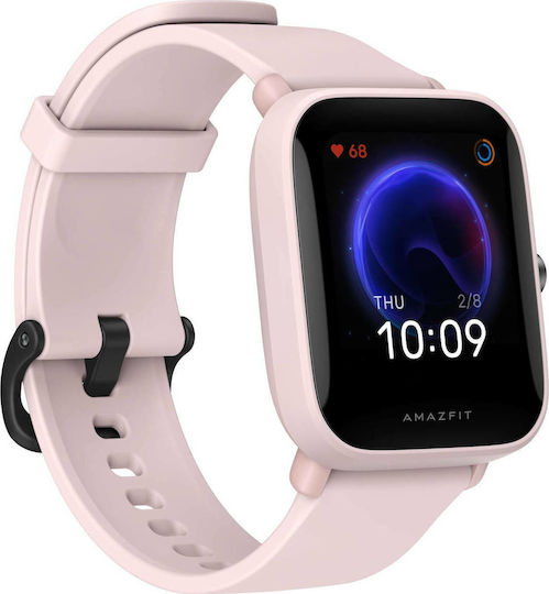 Amazfit Bip U 41мм Водоустойчив Смарт часовник с Пулсомер (Розов)