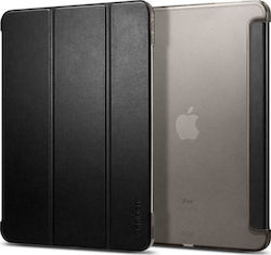 Spigen Smart Fold Klappdeckel Synthetisches Leder / Silikon Schwarz (iPad Air 2020/2022) ACS02050