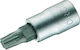 Force Torx socket 1/4'' T20x32 Walnut with Torx Head and Socket 1/4'' T20x32mm
