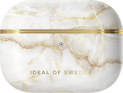 iDeal Of Sweden Marble Θήκη Πλαστική Golden Pearl για Apple AirPods Pro