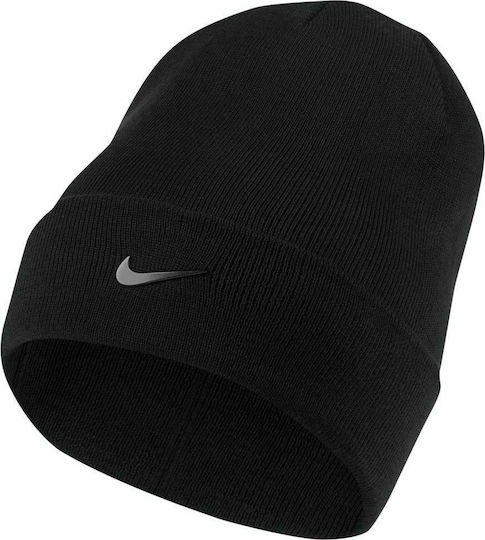 Swoosh Beanie Männer Beanie Gestrickt in Schwarz Farbe