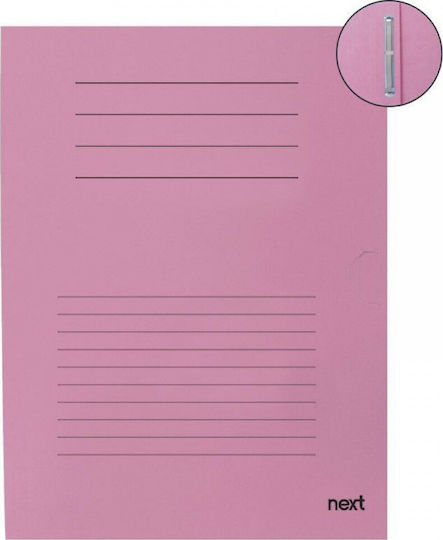 Next Report File Holder for A4 Sheets Pink 03511-12-3