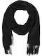 Jack & Jones Men's Cashmere Scarf Black