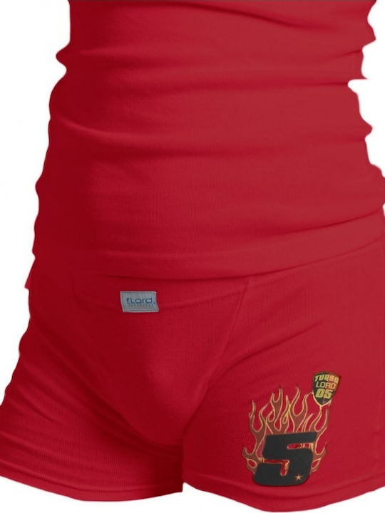 Lord 8389 Kids' Boxer Red