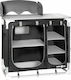 Brunner Azabache CT Cupboard Aluminum for Camping Foldable 85x52cm Gray