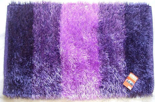 Chios Hellas Κυβέλη 43093 Χαλί Ορθογώνιο Shaggy Μωβ 100x150cm