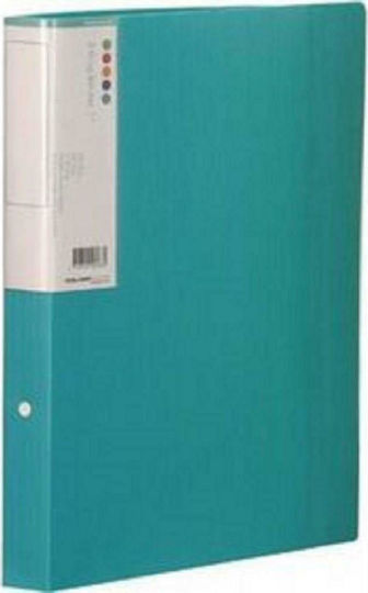 Foldermate Binders 3/32 for Paper A4 with 2 s Rings Blue 1pcs