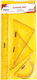 Foska Set 4 Geometric Tool Plastic