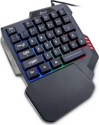 Inter-Tech KB-3035 Membran Gaming KeyPad (Englisch US)
