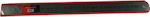 Black Red Χάρακας Μεταλλικός 30cm Υποδεκάμετρο