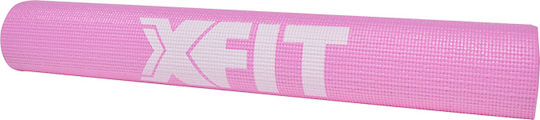 X-FIT Στρώμα Γυμναστικής Yoga Ροζ (173x63x0.4cm)