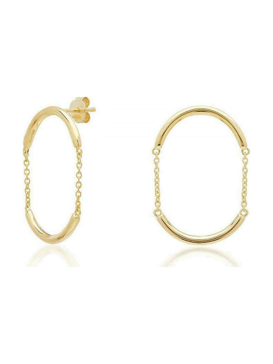 Jcou Earrings from Silver Gold Plated JW904G4-03